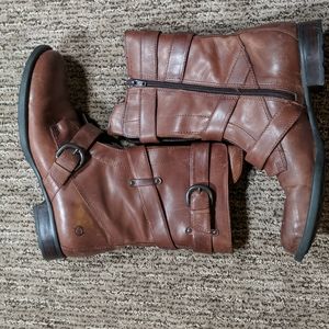 Born moto boots size 9